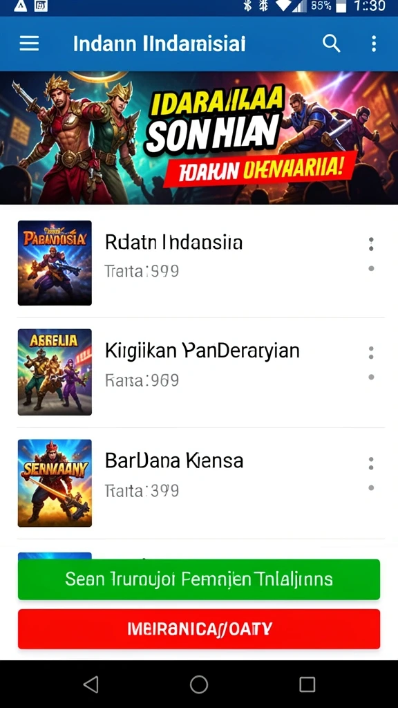 dan777 - Tampilan antarmuka yang menarik dan mudah digunakan.